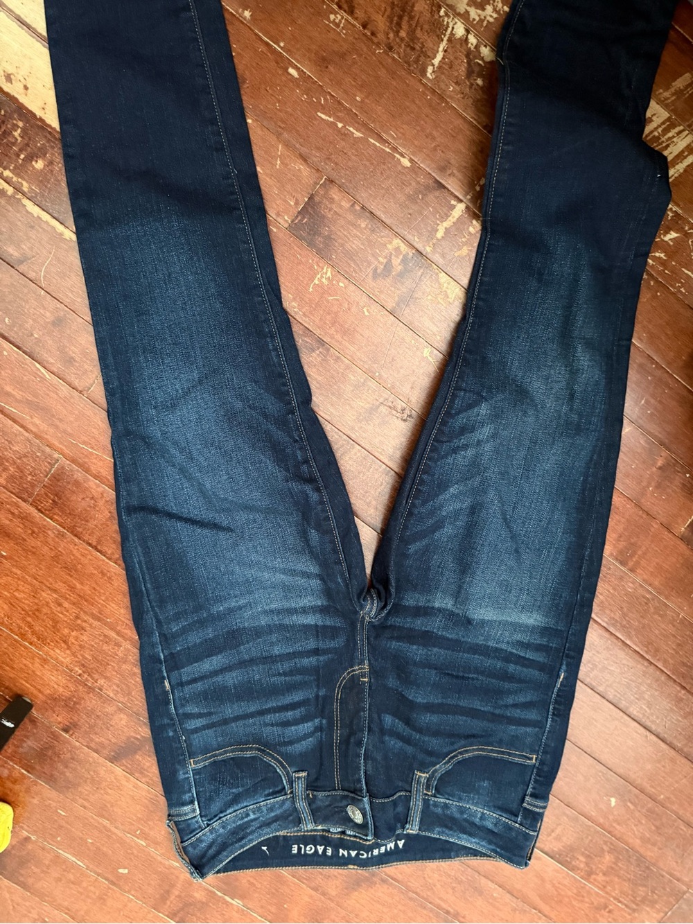 American Eagle Outfitters Dark Blue Skinny Jeans